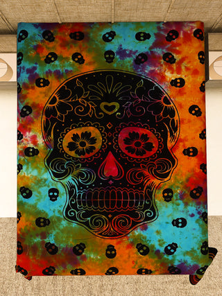 Skull Bed Sheet