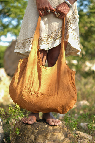 Varaha Cotton Shaggy Shoulder Bag