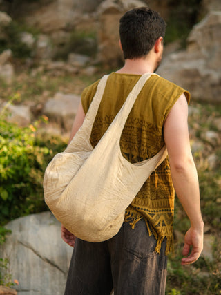 Varaha Cotton Shaggy Shoulder Bag