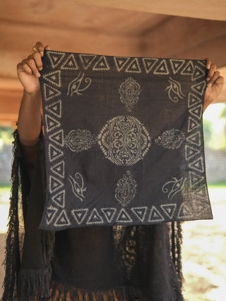 Dravya Handblock Cotton Boho Tribal Bandana