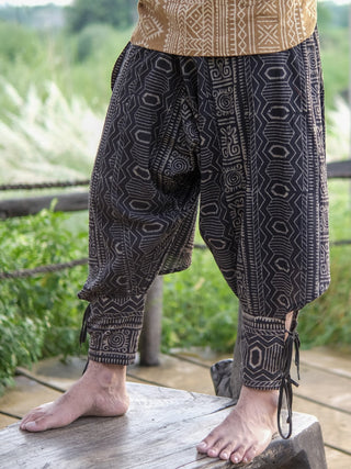 Tribal Print Cotton Harem  Pants