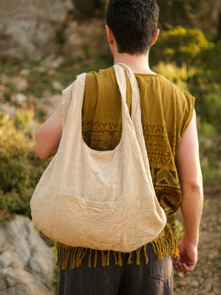 Varaha Cotton Shaggy Shoulder Bag