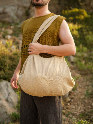 Varaha Cotton Shaggy Shoulder Bag