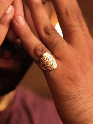 Tribal Boho Indra Ring