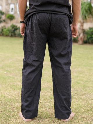 dherya Pants with Tribal  Block Print