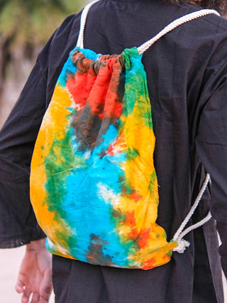 Tie-dye Drawstring Bag