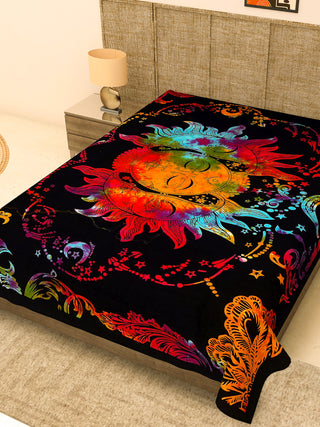 Sun & moon Bed sheet