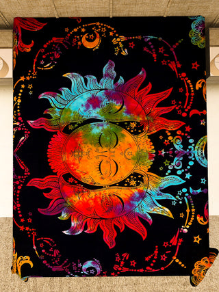 Sun & moon Bed sheet