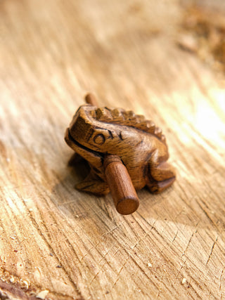 Frog Guiro Instrument