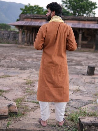 Rust Aura Kurta