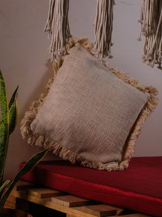 Upcycled Boho Cushion Cover