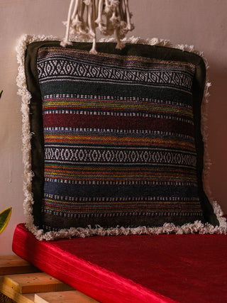 Upcycled Hippie Cushion Cover