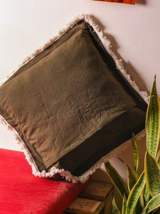Upcycled Hippie Cushion Cover