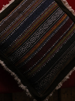 Upcycled Hippie Cushion Cover