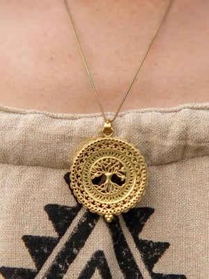Ananta Roots Necklace - Crystal Heal