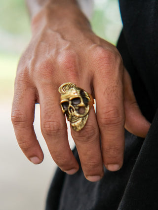 Moksha Skull Ring