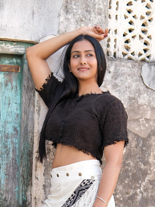 flounce Crop top