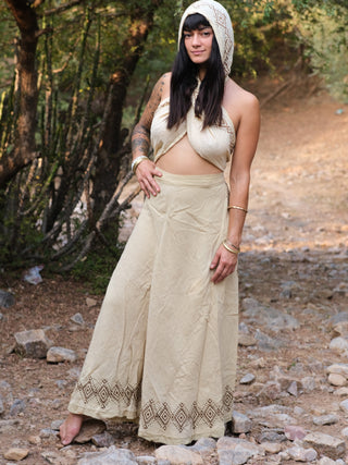 Tashi Long Wrap Skirt