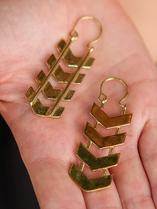 Chevron Arrow Earring