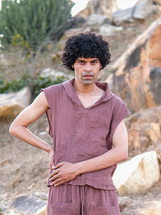 Divyam Sleeveless Hoodie