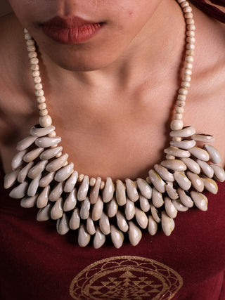 Ujjain  shell Necklace