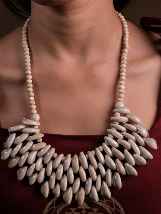 Ujjain  shell Necklace