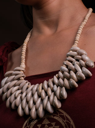 Ujjain  shell Necklace