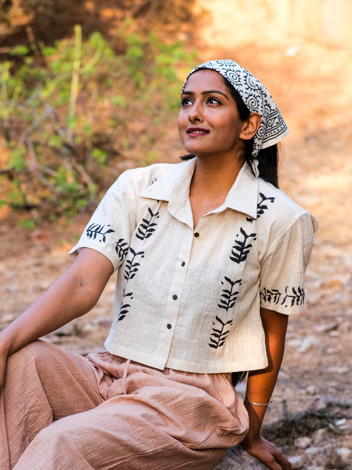 Saranga Crop Shirt