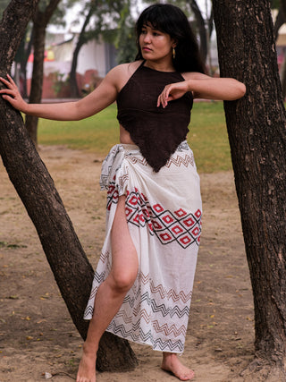 Tribal sarong wrap