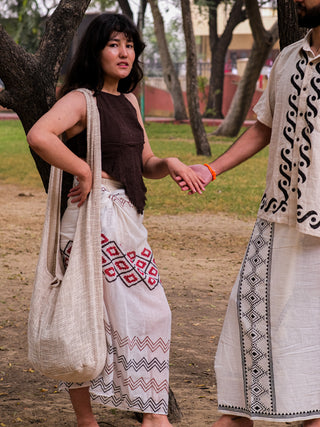 Tribal sarong wrap