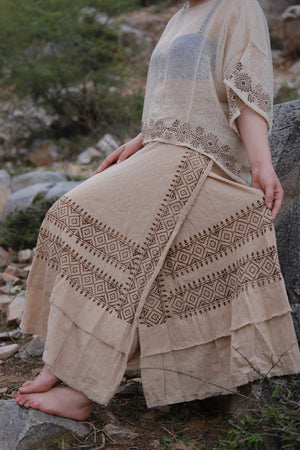 Althea Wrap Skirt - Crystal Heal