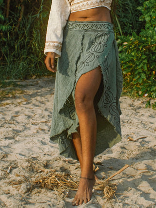 Udyoga Wrap Skirt