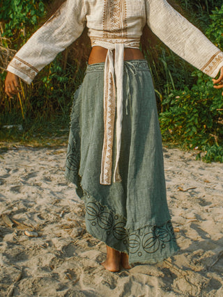 Udyoga Wrap Skirt
