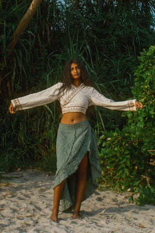 Udyoga Wrap Skirt