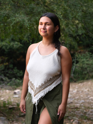 Savitri crop-top