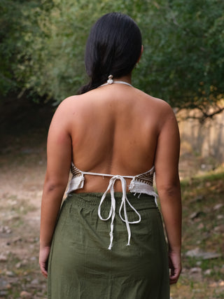 Savitri crop-top