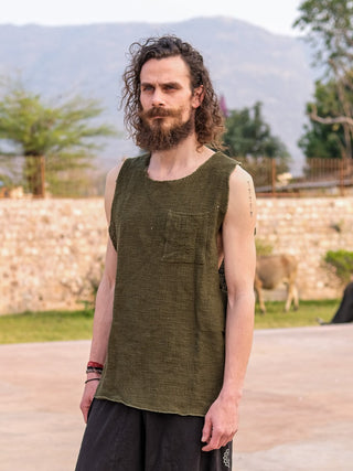 Fisherman Sleeveless T-shirt
