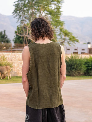 Fisherman Sleeveless T-shirt
