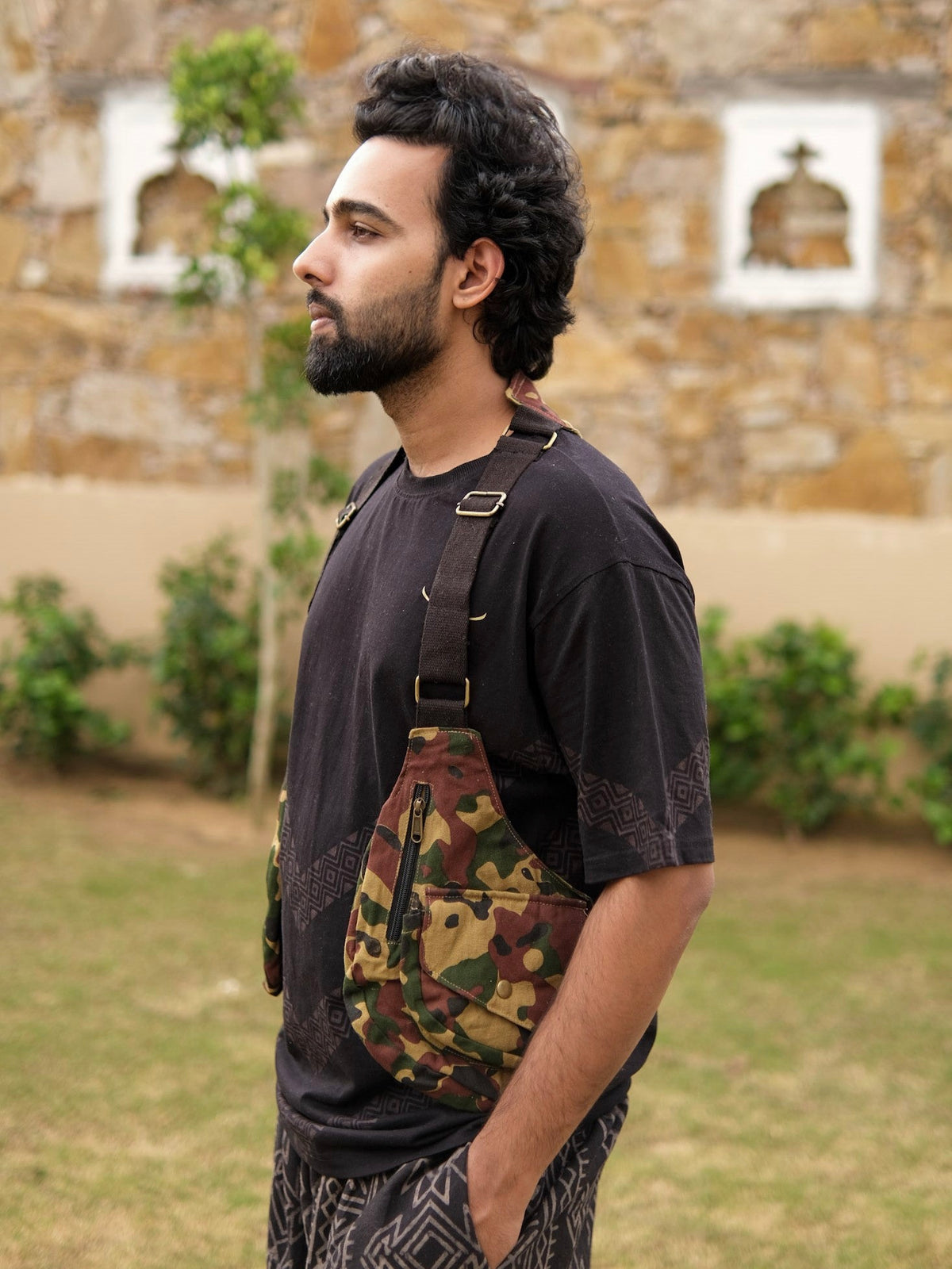 Velora Camouflage Festival Bag