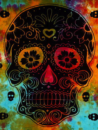 Skull Bed Sheet