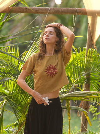 Third eye  Crop top