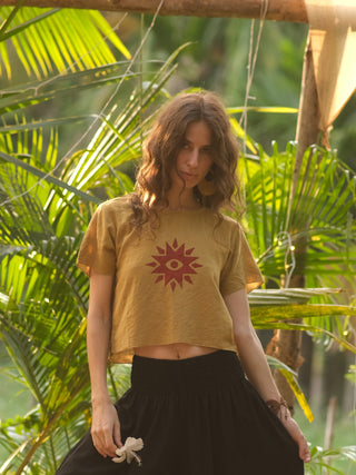 Third eye  Crop top