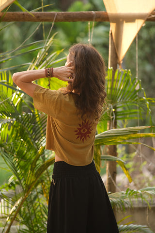 Third eye  Crop top