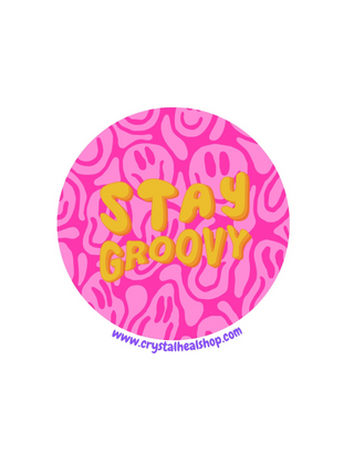 Stay Groovy Sticker