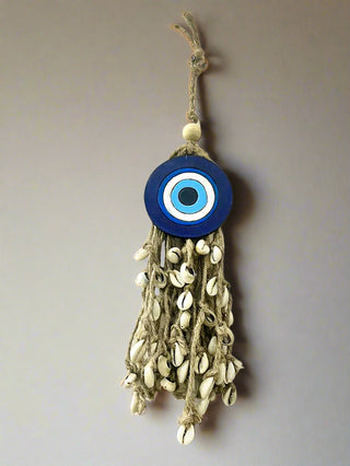 Evil eye  terracotta wall hanging