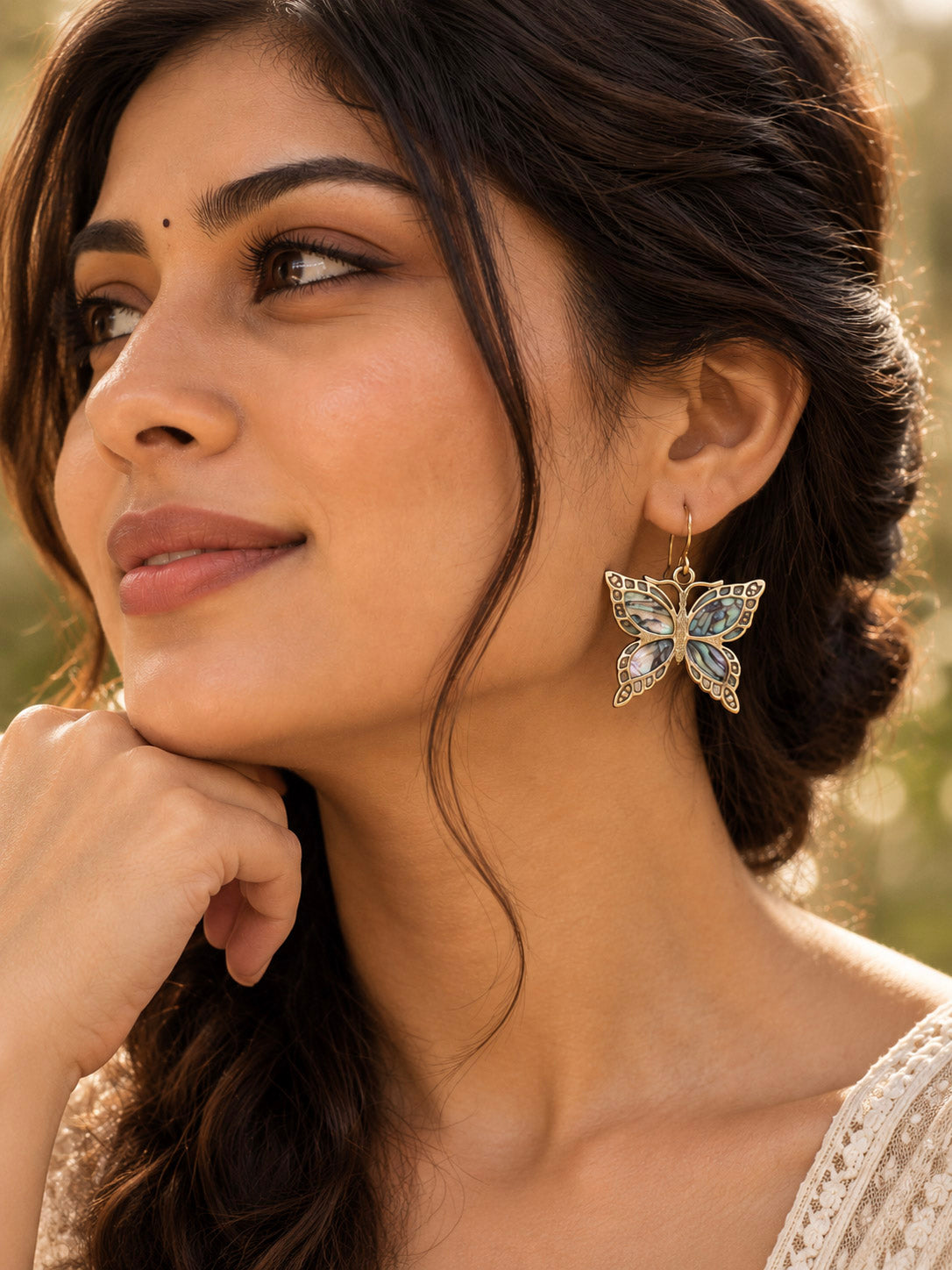 Parwaaz Butterfly Earrings