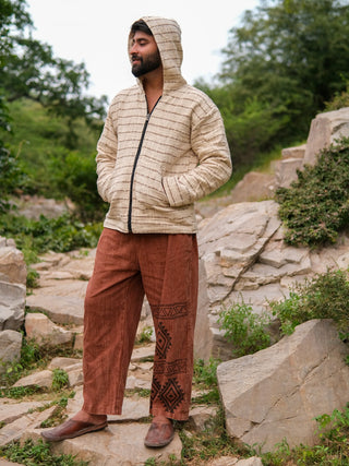 Nomad Striped  Hoodie Jacket