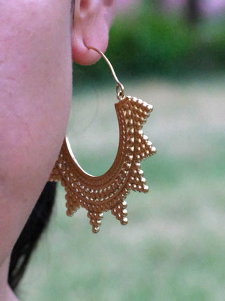 Solar Earrings - Crystal Heal