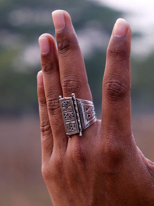 Tuareg Ring - Crystal Heal