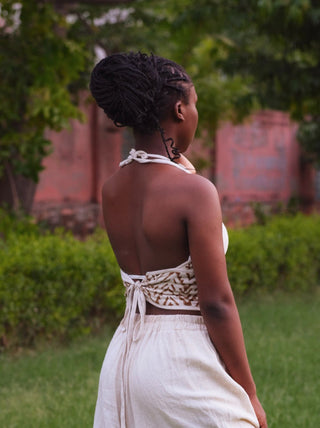 Yoruba Crop-top - Crystal Heal
